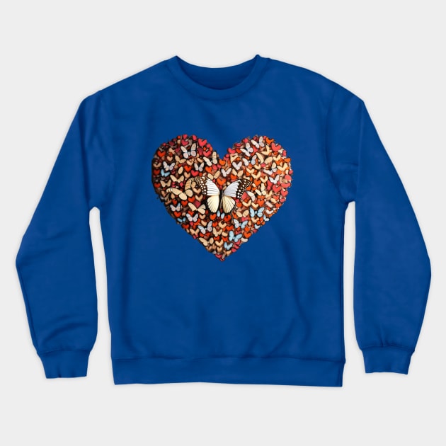 Butterflies Crewneck Sweatshirt by  Sunrise Podium 